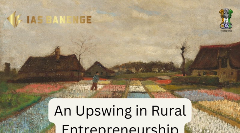 An Upswing in Rural Entrepreneurship