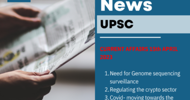 Current Affairs 15 April 2023