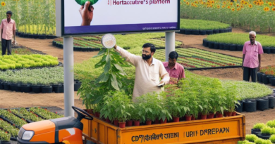 The Central government has introduced the CDP-SURAKSHA platform to disburse subsidies to horticulture farmers under the Cluster Development Programme