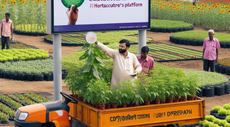 The Central government has introduced the CDP-SURAKSHA platform to disburse subsidies to horticulture farmers under the Cluster Development Programme