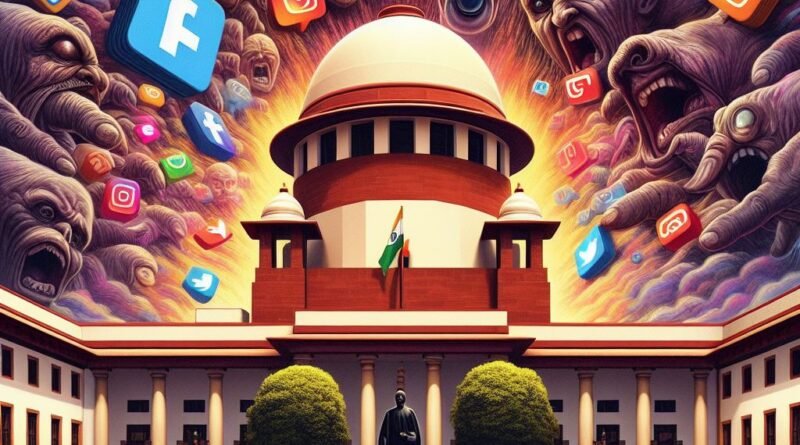 Supreme Court of India Raises Concerns Over Misuse of Social Media for Spreading Misinformation