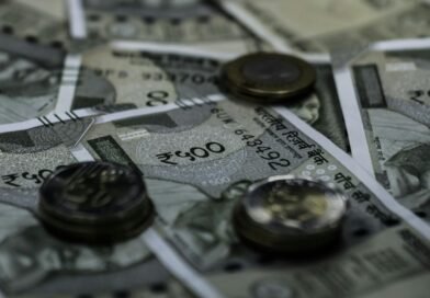 close up of indian money